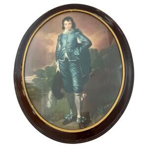 Vintage Framed “The Blue Boy” Print by‎ Thomas Gainsborough